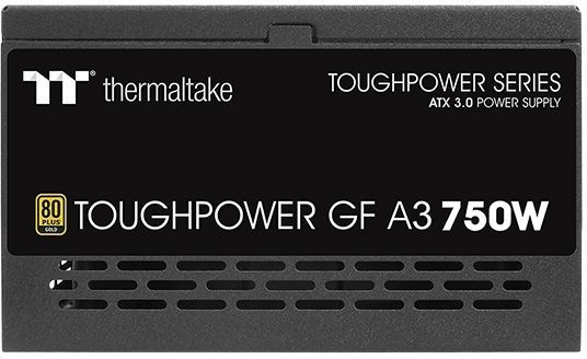 Блок питания Thermaltake ATX 750W Toughpower GF A3 Gen.5 80+ gold 24pin APFC 140mm fan 12xSATA Cab Manag RTL