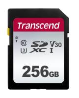 Флеш карта SDXC 256Gb Class10 Transcend TS256GSDC300S w/o adapter