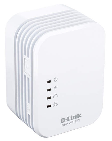 Повторитель беспроводного сигнала D-Link (DHP-W310AV) 10/100BASE-TX/Wi-Fi