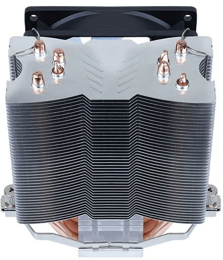 Устройство охлаждения(кулер) Aerocool Verkho 4 Lite Soc-AM5/AM4/1151/1200/1700 4-pin 19-27dB Al+Cu 125W 571gr LED Ret