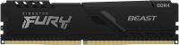 Память DDR4 16Gb 3600MHz Kingston KF436C18BB/16 Fury Beast Black RTL Gaming PC4-28800 CL18 DIMM 288-pin 1.35В single rank