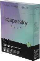 Программное Обеспечение Kaspersky Plus + Who Calls. 3-Device 1 year Base Box (KL1050RBCFS)