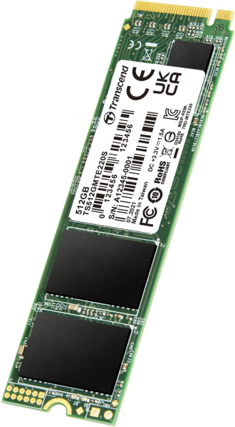 Накопитель SSD Transcend PCI-E 3.0 x4 512Gb TS512GMTE220S M.2 2280