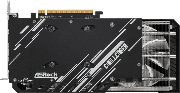 Видеокарта Asrock PCI-E 4.0 RX7600XT CL 16GO AMD Radeon RX 7600XT 16Gb 128bit GDDR6 2470/18000 HDMIx1 DPx3 HDCP Ret