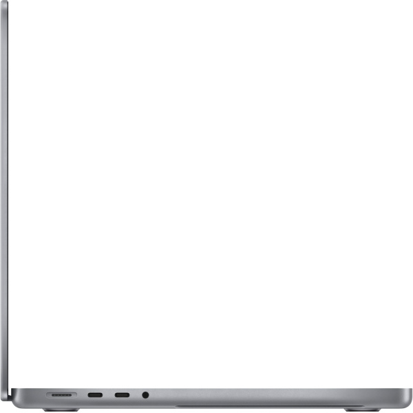 Ноутбук Apple MacBook Pro A2442 M1 Pro 8 core 16Gb SSD512Gb/14 core GPU 14.2" Retina XDR (3024x1964) Mac OS grey space WiFi BT Cam (Z15G000DY)