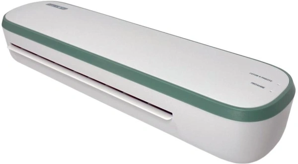 Ламинатор Office Kit L2307G белый/зеленый A4 (60-125мкм) 27.8см/мин (2вал.) лам.фото