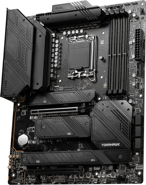 Материнская плата MSI MAG Z790 TOMAHAWK WIFI Soc-1700 Intel Z790 4xDDR5 ATX AC`97 8ch(7.1) 2.5Gg RAID+HDMI+DP