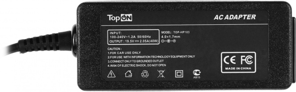 Блок питания TopON TOP-HP103 40W 19.5V-20V 2.05A от бытовой электросети