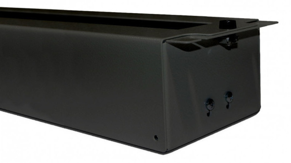 Рейка-DIN Hyperline BPB19-PS-3U-RAL9005 1U черный (упак.:1шт)