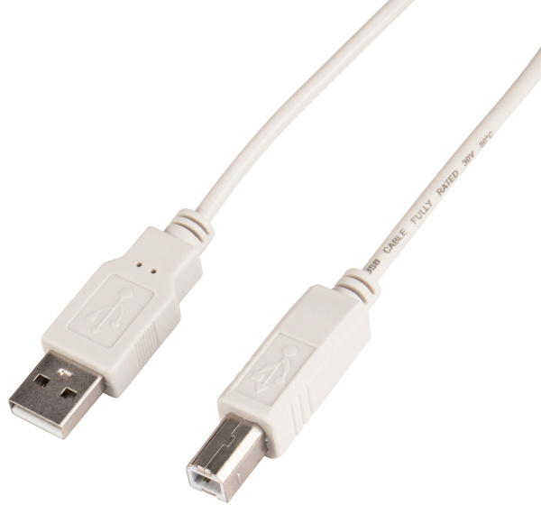 Кабель Buro USB-A-B-3C USB A(m) USB B(m) 3м