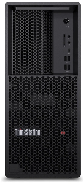 ПК Lenovo ThinkStation P3t MT i7 13700 (2.1) 16Gb SSD512Gb T400 CR Windows 11 Professional 64 GbitEth 500W мышь клавиатура черный (30GS003YRU)
