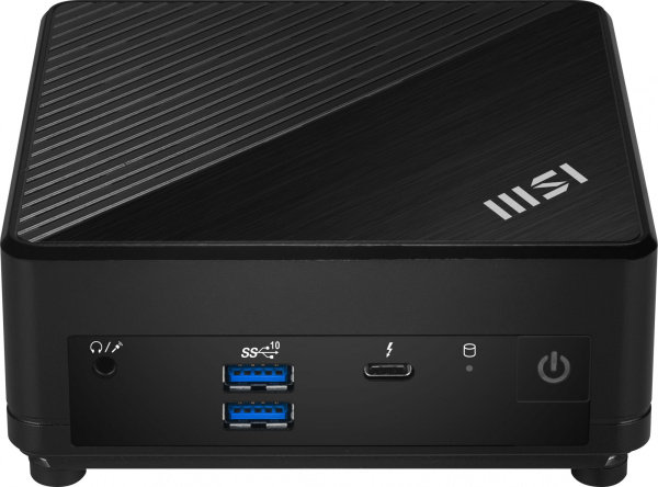 Неттоп MSI Cubi 5 12M-012XRU i7 1255U (1.7) 16Gb SSD512Gb Iris Xe noOS 2xGbitEth WiFi BT 65W черный (9S6-B0A811-264)