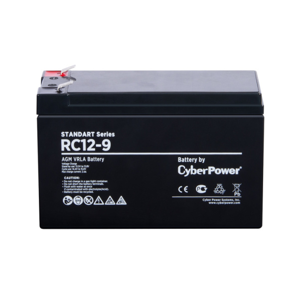 Аккумуляторная батарея CyberPower RC12-9 12В 9 Ач