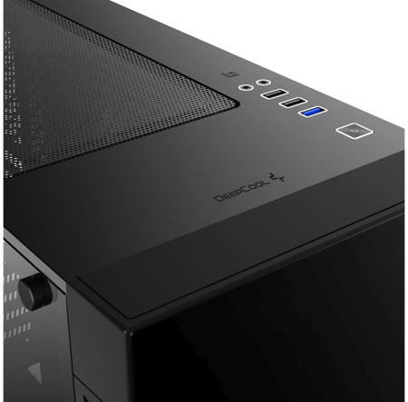 Корпус Deepcool MATREXX 55 V3 черный без БП E-ATX 2xUSB2.0 1xUSB3.0 audio bott PSU