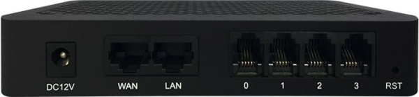 Шлюз IP Dinstar DAG1000-4S черный