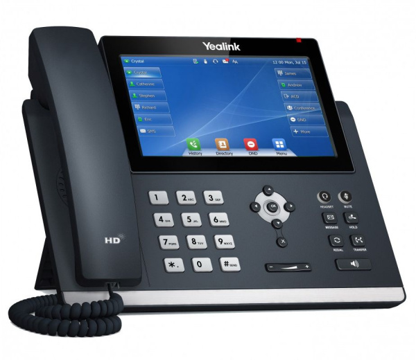 Телефон IP Yealink SIP-T48U черный