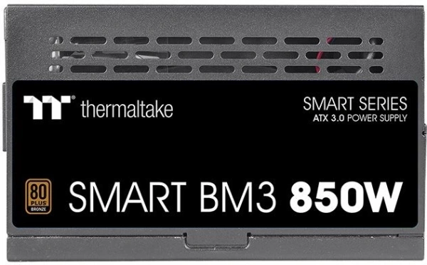 Блок питания Thermaltake ATX 850W Smart BM3 Gen.5 80+ bronze (20+4pin) APFC 120mm fan 12xSATA Cab Manag RTL