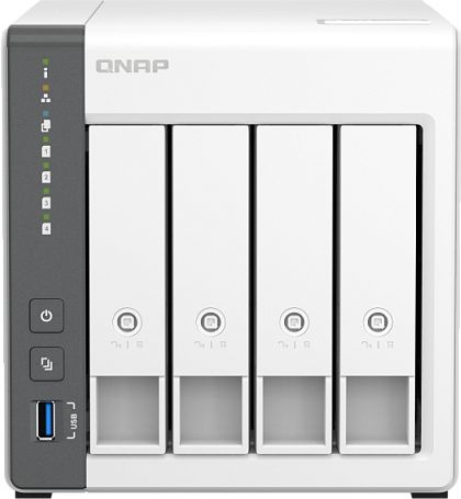 Сетевое хранилище NAS Qnap D4 (REV. C) 4-bay настольный Cortex-A55 RK3568B2