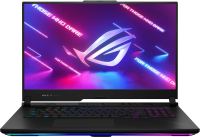 Ноутбук Asus ROG Strix Scar 17 G733PYV-LL067W Ryzen 9 7945HX3D 32Gb SSD1Tb NVIDIA GeForce RTX4090 16Gb 17.3" IPS WQHD (2560x1440) Windows 11 Home black WiFi BT Cam (90NR0DB4-M006J0)