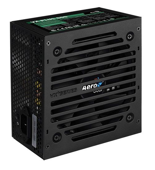 Блок питания Aerocool ATX 600W VX PLUS 600W (20+4pin) 120mm fan 3xSATA RTL