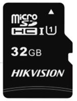 Флеш карта microSDHC 32GB Hikvision HS-TF-C1(STD)/32G/Adapter + adapter