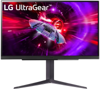 Монитор LG 27" UltraGear 27GR83Q-B черный IPS LED 16:9 HDMI матовая HAS 500cd 178гр/178гр 2560x1440 240Hz G-Sync FreeSync Premium DP 2K USB 6.2кг