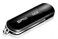 Флеш Диск Silicon Power 32Gb LuxMini 322 SP032GBUF2322V1K USB2.0 черный