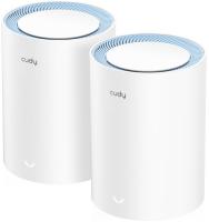 Бесшовный Mesh роутер Cudy M1200 (M1200 2-PACK) AC1200 Wi-Fi белый (упак.:2шт)