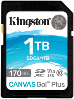 Флеш карта SDXC 1TB Kingston SDG3/1TB Canvas Go! Plus w/o adapter