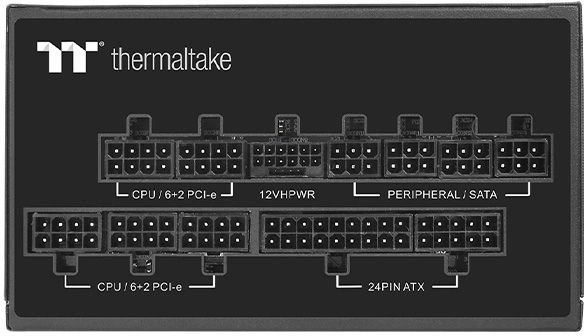 Блок питания Thermaltake ATX 1050W Toughpower PF3 Gen.5 80+ platinum 24pin APFC 120mm fan LED 12xSATA Cab Manag RTL