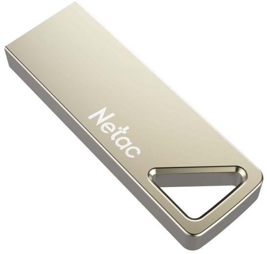 Флеш Диск Netac 32Gb U326 NT03U326N-032G-20PN USB2.0 серебристый