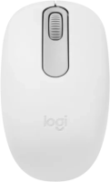 Мышь Logitech M196 белый оптическая (1000dpi) беспроводная BT USB