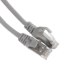 Патч-корд Premier PP6-2M 10000Гбит/с FTP 4 пары cat.6 CCA molded 2м серый RJ-45 (m)-RJ-45 (m)