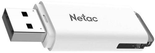 Флеш Диск Netac 32Gb U185 NT03U185N-032G-20WH USB2.0 белый