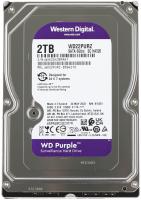 Жесткий диск WD SATA-III 2Tb WD22PURZ Surveillance Purple (5400rpm) 256Mb 3.5"