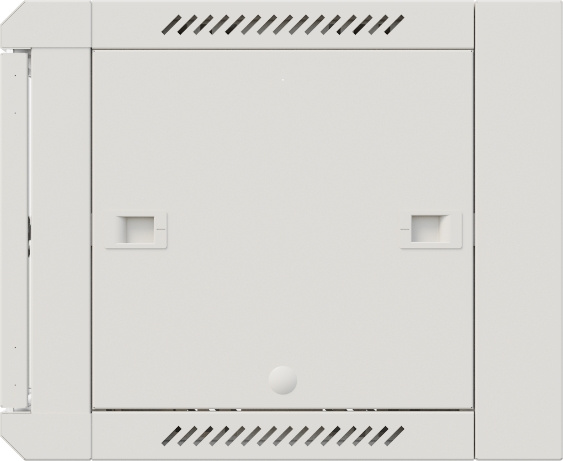Шкаф коммутационный NTSS Премиум (NTSS-W6U6060GS-2) настенный 6U 600x600мм пер.дв.стекл 60кг серый IP20 сталь