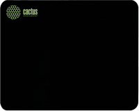 Коврик для мыши Cactus Black 300x250x2мм (CS-MPС-P01M)