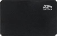 Внешний корпус для HDD AgeStar 3UB2P2 SATA III пластик черный 2.5"