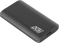 Накопитель SSD AGi USB-C 1TB AGI1T0GIMED138 ED138 серый