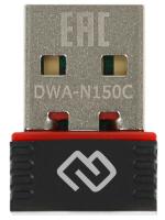 Сетевой адаптер Wi-Fi Digma DWA-N150C N150 USB 2.0 (ант.внутр.) 1ант. (упак.:1шт)