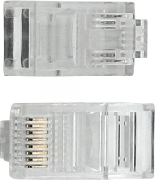 Коннектор Buro (BU-CONRJ45-20PCS) RJ45 прозрачный (упак.:20шт)