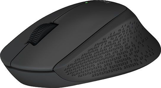 Мышь Logitech M280 черный оптическая (1000dpi) беспроводная USB (2but)