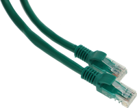 Патч-корд Premier PP6U-0.5M/G 10000Гбит/с UTP 4 пары cat6 CCA molded 0.5м зеленый RJ-45 (m)-RJ-45 (m)