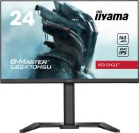 Монитор Iiyama 23.8" G-Master GB2470HSU-B5 черный IPS LED 0.8ms 16:9 HDMI M/M матовая HAS 250cd 178гр/178гр 1920x1080 165Hz FreeSync Premium DP FHD USB 4.5кг