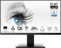 Монитор MSI 21.5" Pro MP223 черный VA LED 1ms 16:9 HDMI 250cd 178гр/178гр 1920x1080 100Hz VGA FHD 2.4кг