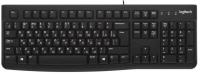 Клавиатура Logitech K120 черный USB (920-002583)