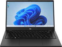 Ноутбук IRU Planio 14ING N100 8Gb SSD256Gb Intel Iris Xe graphics 14" IPS FHD (1920x1080) Windows 11 Professional black 6000mAh (2059098)