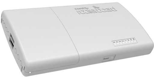 Роутер MikroTik PowerBox Pro (RB960PGS-PB) 10/100/1000BASE-TX белый