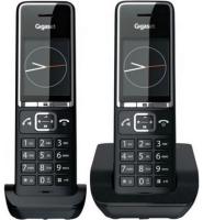 Р/Телефон Dect Gigaset Comfort 550 DUO RUS черный (труб. в компл.:2шт) автооветчик АОН