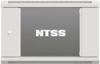 Шкаф коммутационный NTSS Премиум (NTSS-W15U6045GS-2) настенный 15U 600x450мм пер.дв.стекл 60кг серый IP20 сталь